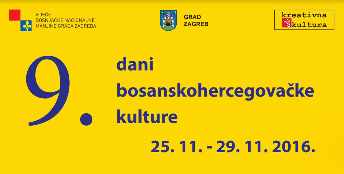 9. dani bosanskohercegovačke kulture u Zagrebu