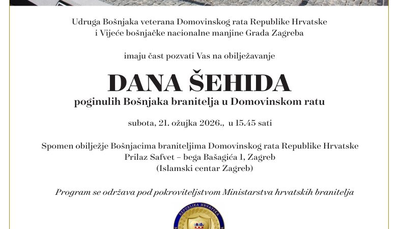 Obilježavanje Dana Šehida