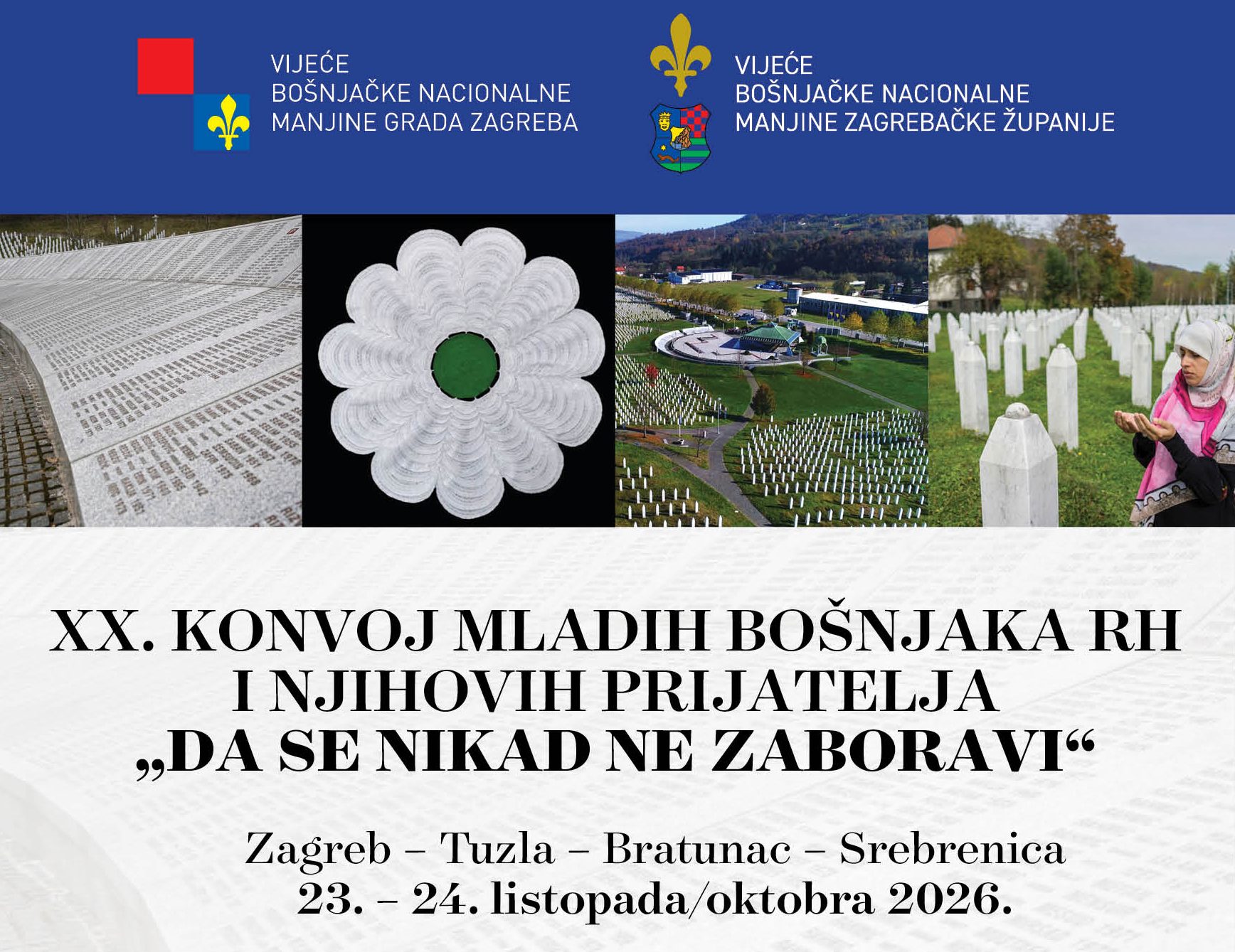 XX. konvoj mladih Bošnjaka i njihovih prijatelja „Da se nikad ne zaboravi“